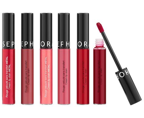 Sephora Collection Lipstick, Shifting Items, Sephora Lip Gloss, Sephora Logo, Sephora Makeup Products, Sephora Hacks, Sephora Collection Cream Lip Stain, Sephora Must Haves, Sephora Wishlist