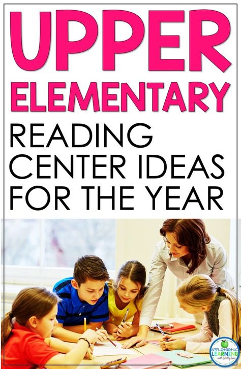 Looking for fun and skills-based reading and language arts activities for your third, fourth and fifth grade students? Upper elementary reading centers can help you fill your centers without spending lots of extra time. These engaging activities are perfect for literacy centers, writing centers, reading centers and more. Easily differentiate learning in your classroom with these language arts and reading activities. #upperelementary #reading #writing #3rdgrade #4thgrade #5thgrade Upper Elementary Reading Centers, Fourth Grade Reading Centers, 3rd Grade Reading Centers Ideas, Reading Tutoring Ideas 4th Grade, Middle School Reading Stations, Literacy Night Activities Upper Elementary, Reading Centers 4th Grade, 3rd Grade Literacy Centers, Fun Reading Activities For 3rd Grade