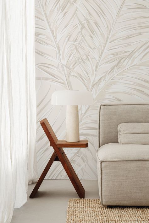 3 Of Our Most Versatile Tropical & Botanical Wallpaper Designs – ThinkNoirWallpaper Botanical Interior Design, Tropical Wall Mural, Wallpaper Neutral, High Quality Wallpaper, Premium Wallpaper, Quality Wallpaper, Neutral Wallpaper, Neutral Walls, Botanical Wallpaper