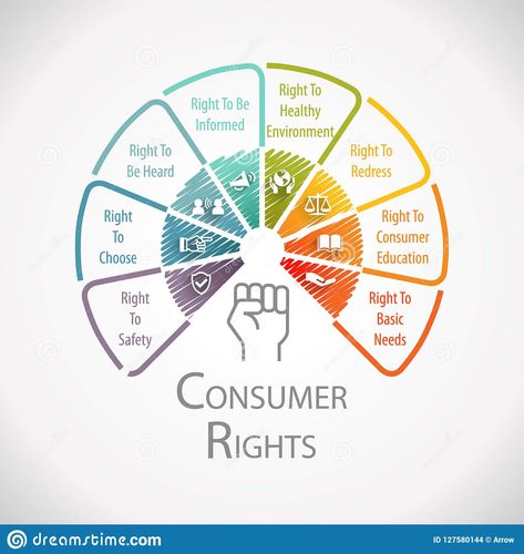 Consumer Rights Protection Wheel Infographic Stock Illustration - Illustration of trolley, business: 127580144 Consumer Rights, Individual Rights, Right To Education, Data Protection, Decision Making, Paper Crafts Diy, Crafts Diy, Royalty Free Images, Stock Images Free