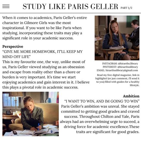 paris geller study quotes motivation #gilmoregirlsquotes #gilmore #parisgeller #rorygilmoreedit #rorygilmoreaesthetic #study #studygram #studymotivation Paris Study Motivation, Study Paris Geller, Paris Geller Mindset, Study Quotes Motivation, Paris Geller Quotes, Paris Geller Study, Paris Geller Study Motivation, Paris Gilmore Girls, Rory Gilmore Quotes