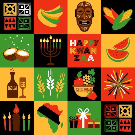 Kwanzaa Colors, Kwanzaa, Free Svg Cut Files, Holiday Colors, Svg Free, Svg Free Files, The Seven, Holiday Celebration, Free Svg