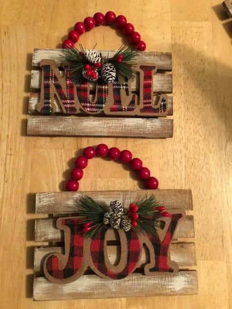 100+ Easy DIY Dollar Store Christmas Decorations that are so Joyful to Make - HubPages Store Christmas Decorations, Dollar Store Christmas Decorations, Dollar Store Christmas Crafts, Dollar Store Christmas, Christmas Signs Wood, 12 December, Christmas Wood Crafts, Holiday Crafts Christmas, Christmas Ornament Crafts