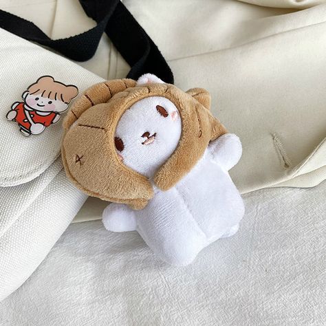 Kawaii, Keychain Plushies Aesthetic, Cute Plushie Keychains, Cat Plush Aesthetic, Taiyaki Plush, Taiyaki Keychain, Plushie Keychain, Cute Aesthetics, Keychain Plush