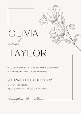 Gala Invitation, Minimal Wedding Invitation, Elegant Couple, Luxe Wedding, Minimal Wedding, Beautiful Wedding Invitations, Digital Weddings, Personalized Invitations, Wedding Invitation Paper