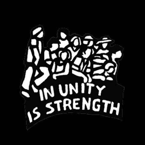 There's strength in numbers. #Unity #FuckTheEstablishment #FTE #FTECLOTHING Chicano Studies, Fake Words, Strength In Numbers, Punks Not Dead, Labor Union, Open Letter, Peace On Earth, 30 Day Challenge, Made In America