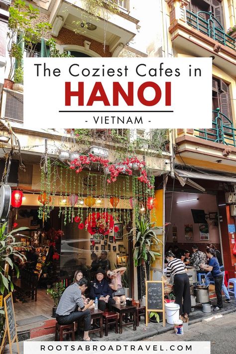 Hanois cafes are a snapshot of the city’s rhythm, where you can slow down and truly savor the moment. From classic egg coffee to innovative coconut concoctions, whether you like it piping hot or ice-cold, Hanoi’s cafes have something to awaken your taste buds. Vietnam’s coffee culture is a unique combination of historical influences and the country’s own creative spirit. Hanoi Cafe, Vietnam Coffee, Egg Coffee, Vietnam Travel Guide, Coffee Guide, Cozy Cafe, Coffee Culture, Hanoi Vietnam, Cool Cafe