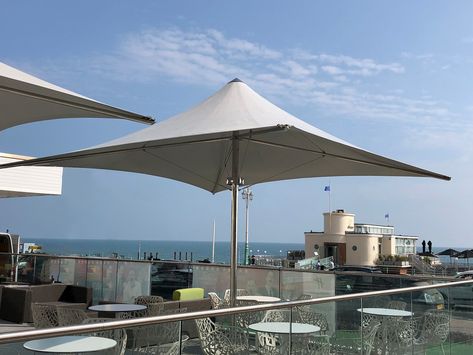 Commercial parasols, garden umbrellas, cantilever and centre pole. Shade Specialists offer industry leading parasols perfect for commercial and residential use. Commercial Umbrellas, Garden Parasols, Garden Umbrella, Hotel Project, Hospitality Industry, Backyard Decor, Ticks, Garden View, Functional Design