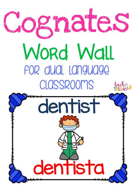 Kindergarten Bilingual Classroom, Dual Language Classroom Set Up, 1st Grade Dual Language Classroom, 2nd Grade Dual Language Classroom, Kindergarten Dual Language Classroom, 1st Grade Bilingual Classroom, Cognates Word Wall, Bilingual Bulletin Boards Dual Language, Dual Immersion Classroom