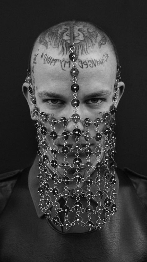 Face Mask Aesthetic, Box Costumes, Geometric Fashion, Jeweled Shoes, Moroccan Fashion, Goth Makeup, Head Tattoos, Mens Halloween Costumes, Designer Dresses Indian