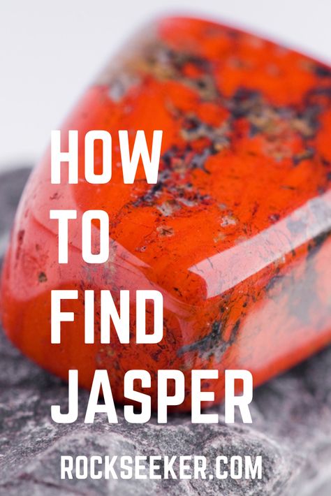 Jasper Jewelry Natural Stones, Rock Finding, Rock Identification Pictures, Caillou Roche, Stone Polishing, Rock Balancing, Jasper Rock, Rock Identification, Hitting Rock Bottom