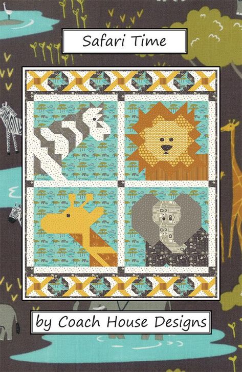 Baby Boy Quilt Ideas, Animal Baby Quilt, Lap Quilt Patterns, Kid Quilts, Baby Quilt Pattern, Pdf Quilt Pattern, House Quilts, Missouri Star Quilt, Animal Quilts