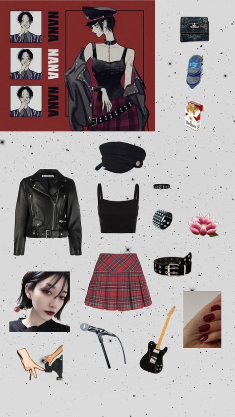 #nanaanime #nana #cosplay #manga #oufitideas #oufitsinspo Nana Cosplay, Nana Clothes, Stylish Outfits Casual, Nana Anime, Fits Inspiration, Nana Manga, Closet Cosplay, Nana Osaki, Matching Costumes