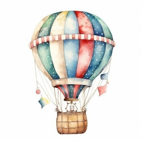 Photo watercolor illustration of a hot a... | Premium Photo #Freepik #photo #air-balloon #hot-air-balloon-watercolor #airship #hot-balloon Hot Air Balloon Illustration Watercolors, Hot Air Balloon Drawing Illustration, Hot Balloon Illustration, Air Baloons Paintings, Hot Air Ballon Drawings, Ballon Drawing, Hot Air Baloons, Hot Air Balloon Painting, Hot Air Balloon Watercolor