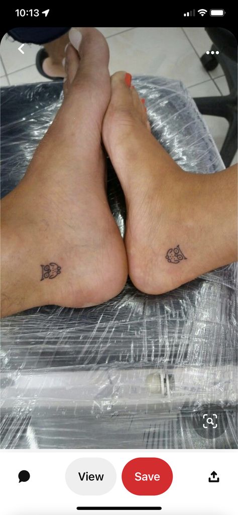 Spontaneous Tattoo, Sister Tat, Cute Owl Tattoo, Small Tats, Shape Tattoo, Owl Tattoo Design, Symbol Tattoos, Owl Tattoo, Tattoos For Daughters