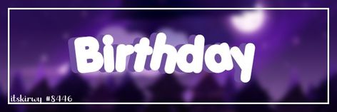 F2U! Birthday channel banner for discord Birthday Discord Banner, Discord Server Role Ideas, Banner For Discord, Channel Banner, Discord Banner, Welcome Banner, Discord Server, Happy Birthday Banners, Birthday Banner