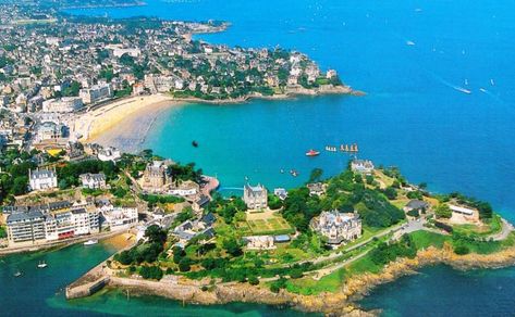 Dinard | Brittany | France Dinard France, East Midlands Airport, Lawrence Of Arabia, Brittany France, Beach Activities, How To Speak French, Seaside Towns, Short Break, Beach Resort