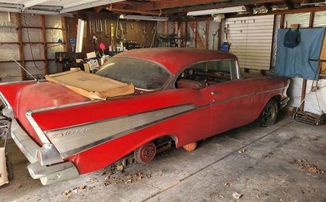 Barn Find Cars, 57 Chevy Bel Air, 1957 Chevrolet Bel Air, Air Sport, 1957 Chevy Bel Air, Best Barns, 1957 Chevy, 1957 Chevrolet, Chevy Bel Air