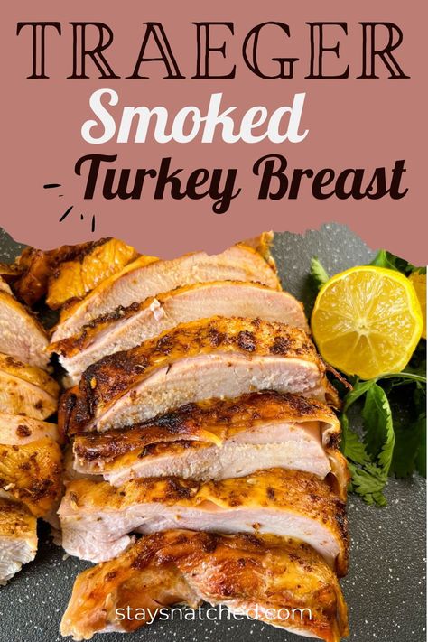 Traeger Smoker Recipes, Traeger Smoked Turkey, Smoked Turkey Breast Recipe, Smoker Turkey, Traeger Cooking, Pellet Smoker Recipes, Traeger Grill Recipes, Smoked Turkey Recipes, Turkey Tenderloin