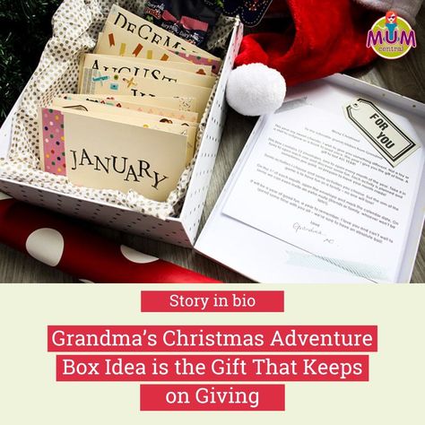 Monthly Envelope Christmas Gift, Homemade Christmas Gifts From Grandkids, Grandma Christmas Gift Ideas, Gifts For Grandkids For Christmas, Diy Grandparent Christmas Gifts, Gift Of Time Ideas, Grandparent Christmas Gifts From Kids, Christmas Ideas For Grandparents, Voucher Gift Ideas