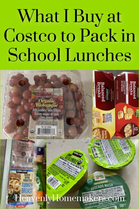 Here's a look at food items I buy at Costco to pack in school lunches for my kids. This saves us money and helps them eat well too! Easy Kid Lunches For School, Costco Snacks, Lunch Ideas Kids, Toddler Lunch Ideas, Easy Lunches For Kids, Packing School Lunches, Kids Packed Lunch, Easy School Lunches, Toddler Lunch