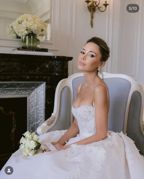 Grace Wedding Dress, Glam Inspiration, Aerin Lauder, Wedding Glam, Ethereal Dress, Classy Wedding Dress, Dream Wedding Ideas Dresses, Wedding Dresses Photos, Classic Wedding Dress