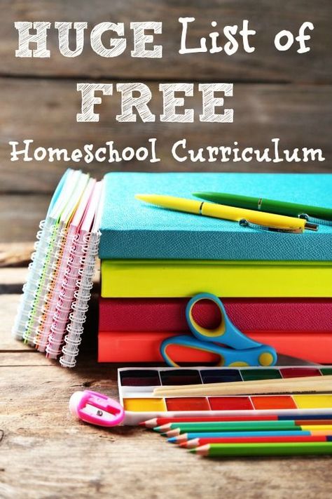 Homeschooling your kids doesn't have to break your budget. Check out this HUGE list of places to find FREE homeschool curriculum! Free Homeschool Curriculum, Homeschool Freebies, Homeschool Education, Unit Studies, Homeschool Life, Homeschool Help, Homeschool Planning, Free Homeschool, Homeschool Organization