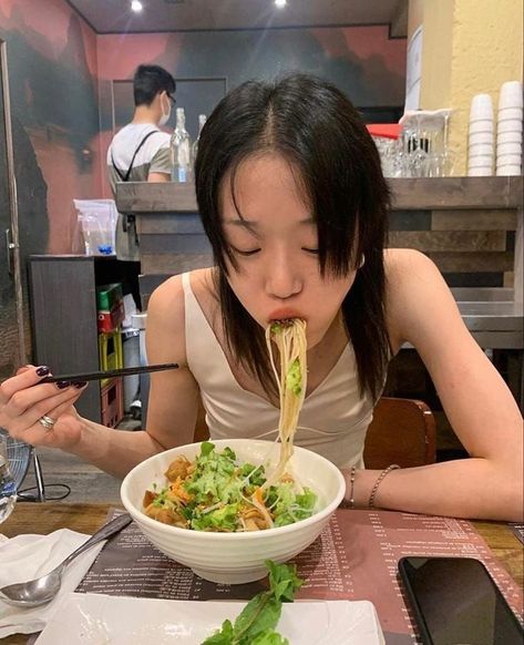 sora choi pics on Twitter: "… " Noodles, Eating Noodles, Sora Choi, A Woman, On Twitter, Twitter