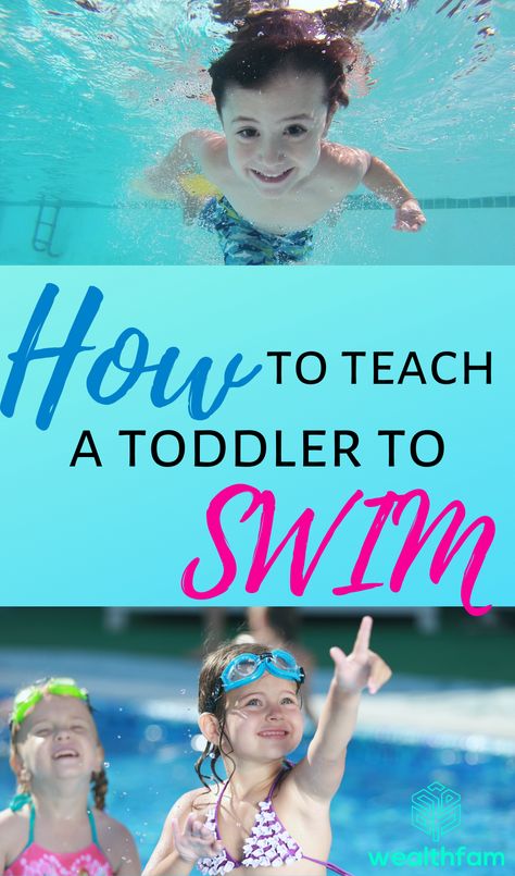 Teach Toddler To Swim, Swimming Lesson Games, Toddler Swimming Lessons, Swimming Lesson Plans, Baby Swimming Lessons, Teach Kids To Swim, Swimming Lessons For Kids, Swimming Drills, Swim Practice