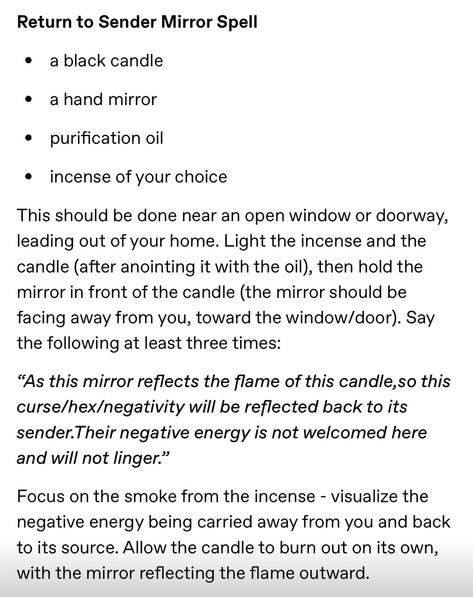 How To Seal A Mirror Witchcraft, Forced Self Reflection Spell, Mirror Box Spell, Mirror Spells Return To Sender, Reflection Spell, Mirror Magick, Baneful Magick, Mirror Spell, Return To Sender Spell