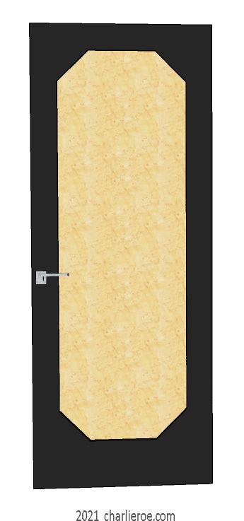 new bespoke Art Deco Decoratif Streamline Moderne interior and exterior doors joinery Streamline Moderne Interior, Art Deco Doors, New Art Deco, Art Deco Door, Streamline Moderne, Door Sticker, Lacquered Wood, Painted Paneling, Wood Finishes