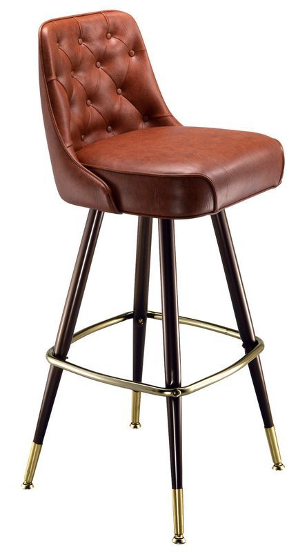 Bar Stool - 2524 for Restaurants and Bars Mid Century Bar Stools, Commercial Bar Stools, Chicago Bars, Restaurant Bar Stools, Chair Redo, Retro Bar Stools, Kursi Bar, Mid Century Bar, Home Bar Furniture