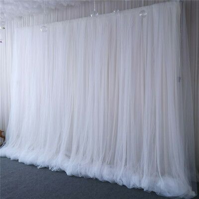 Bridal Shower Photography, Tulle Backdrop, Wedding Backdrops, Curtain Backdrops, Stage Decoration, Bachelorette Decorations, Stage Backdrop, Banquet Party, Silk Tulle