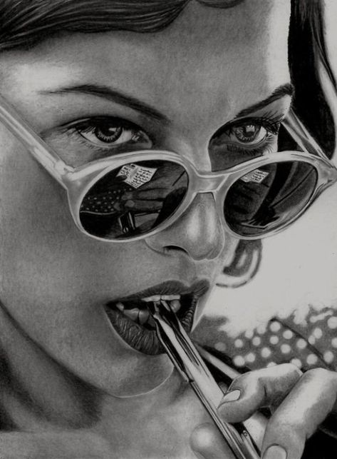 milla_by_paul_shanghai Realistic Pencil Drawings, Blogger Photography, Cool Pencil Drawings, Top Art, Black And White Portraits, Drawing Videos, Realistic Drawings, Cool Paintings, Pencil Art