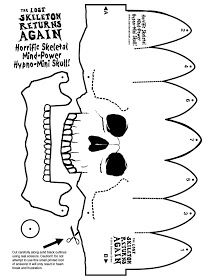 Diy Skull Mask, Skull Template, Den Mrtvých, Diy Skulls, Paper Toys Template, Instruções Origami, Seni Dan Kraf, Cool Paper Crafts, Paper Mask