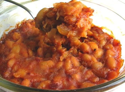 Grandma Pindur's Baked Beans Grandma Browns Baked Beans Recipe, Brown Beans Recipe, Canned Baked Beans, Best Baked Beans, Easy Baked Beans, Baked Beans Recipe, Homemade Baked Beans, Cambodian Food, Baked Bean Recipes