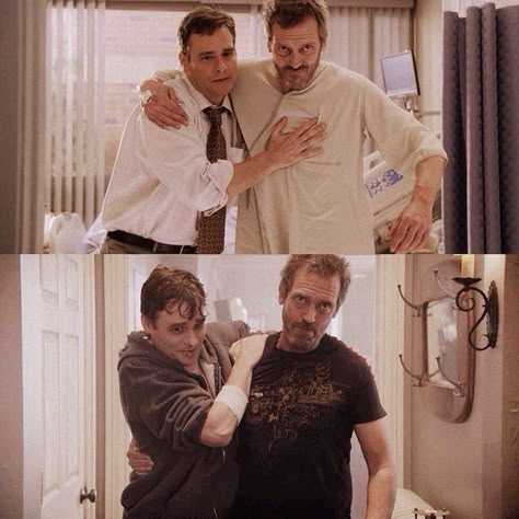 Wilson and House, like Butch and  Sundance, Merry and Pippin, and Rick and Daryl, a friendship :) Wilson And House, House Tv Show Quotes, House Md Quotes, House And Wilson, Merry And Pippin, Everybody Lies, Vintage Films, Robert Sean Leonard, Gregory House