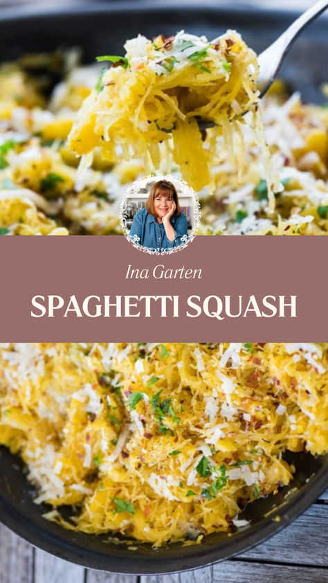 Ina Garten Spaghetti Squash Love And Lemons Spaghetti Squash, Spaghetti Squash Broccoli Recipes, Peanut Squash Recipes, Seasoned Spaghetti Squash, Spaghetti Squash Zucchini Recipes, Garlic Spaghetti Squash Recipes, Non Dairy Spaghetti Squash Recipes, Spaghetti Squash Crock Pot Recipes, Spaghetti Squash Health Benefits