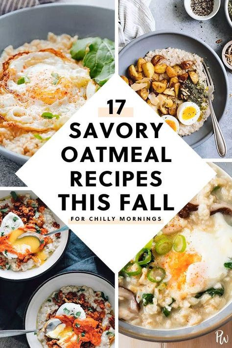 Savoury Oatmeal, Savory Oatmeal Recipes, Savory Oatmeal, Ultimate Breakfast, Healthy Food Facts, Recipes For Breakfast, Queso Fresco, Recipes To Try, Savory Breakfast