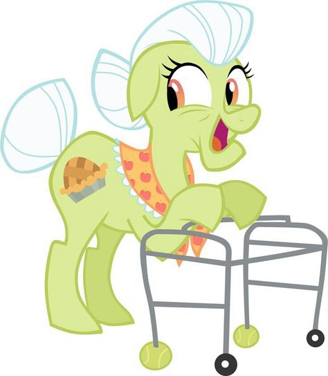 ♥Granny smith♥ My Little Pony Applejack, Little Pony Birthday Party, Pony Style, Say Something Nice, My Little Pony Wallpaper, Mlp Characters, Pony Birthday, Pony Art, Something Nice