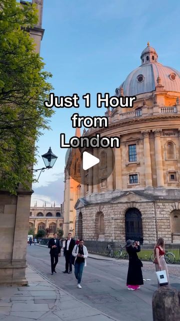 Helene Sula - Travel and Lifestyle Blogger on Instagram: "ONLY one hour train ride from London- Oxford is home to the OLDEST university in the English speaking world! 🎓And you can easily walk from the train station to explore EVERYTHING! It’s just so easy and pretty and historic, and I LOVE IT. And I love living here. Finally get to share this with you!

🤝Comment “GUIDE,” and I’ll send you my map to Oxford along with what I recommend for tours and my guide to the city!⬇️

It feels like stepping back in time! 
Put oxford on your bucket list and SAVE this post😍

#oxford #oxfordengland #londondaytrip #londondaysout #daytrip #oxforduniversity #england #britain #greatbritain" Oxford Bucket List, Places To Visit In England, Oxford London, Bittersweet Symphony, Oxford Travel, My Map, Oxford Street London, Oxford Uk, Visiting London