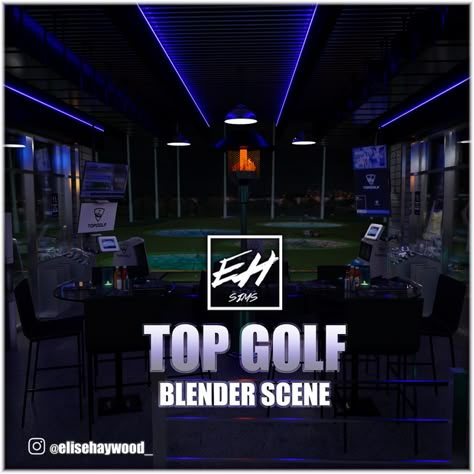 TOP GOLF Blender Scene (FREE) Sims 4 Car Blender Scene, Free Sims 4 Blender Scenes, Sims 4 Blender Scene Street, Sims 4 Golf Cc, Sims Blender Scene, Blender Scene Free, Sims 4 Blender Scenes, Sims 4 Blender Scene Free, Free Blender Scene