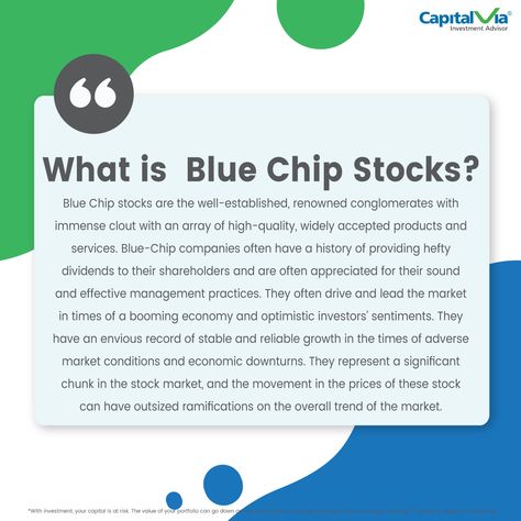 Do you know what is #Bluechip stocks? the basics information of about share market terminology let's enhance our knowledge Keep learning, start investing with #CapitalVia #investoreducation #investment #learning #learneveryday #information #details #investing #marketanalysis #analysis #tools #knowmore #knowledge #stockmarket #investmentadvisor #vocabulary #wordoftheday Stock Market Terminology, Bluechip Stocks, Financial Literacy Lessons, Finance Lessons, Finance Management, Real Estate Agent Marketing, Keep Learning, Computer Shortcuts, Literacy Lessons