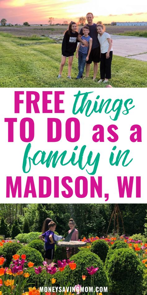 Madison Wisconsin Things To Do In, Wisconsin Attractions, Wisconsin Vacation, Travel Wisconsin, East Coast Road Trip, Cross Country Road Trip, Money Saving Mom, Family Vacay, Wisconsin Travel