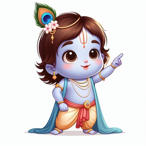 Ai Generated Krishna Images | Artworkbird Little Krishna Cartoon Images, Cute Baby Krishna Drawing, Krishna Face Images, Krishna Cartoon Images, Cute Little Krishna Images, Janmashtami Art, Krishna Cartoon, Ready Rangoli, Cartoons Krishna