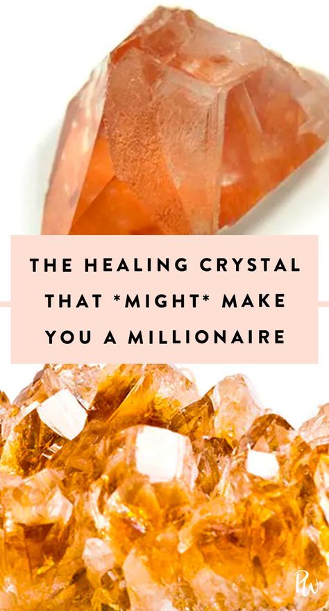 The Healing Crystal That *Might* Make You a Millionaire (You Know, If You Believe in That Stuff) Gem Candy, Healing Crystals Decor, Crystals For Wealth, Crystal Magick, Pretty Crystals, Unique Crystals, Crystal Uses, Crystal Power, Wellness Trends