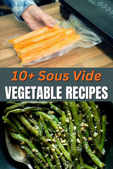 Sous Vide Recipes Eggs, Sous Vide Mashed Potatoes, How To Cook Vegetables, Sous Vide Vegetables, Cook Vegetables, Sous Vide Steak, Thanksgiving Vegetables, Egg Bites Recipe, Freezable Meals