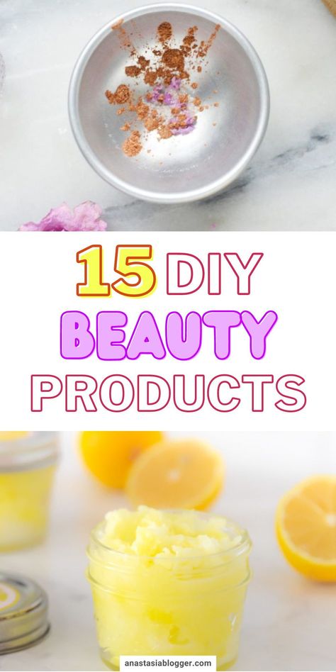 Homemade Cosmetics, Easy Diy Beauty Products, Diy Beauty Products, Diy Face Moisturizer, Skin Care Ideas, Homemade Beauty Recipes, Diy Beauty Treatments, Moisturizer For Sensitive Skin, Natural Beauty Diy