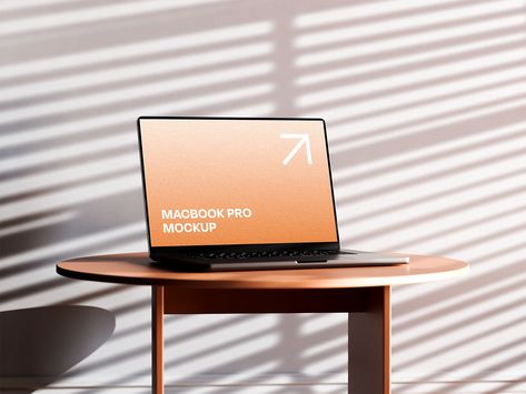 Laptop MacBook Pro Mockup | The Free Mockup Laptop Mockup, Free Laptop, Menu Mockup, Macbook Pro Laptop, Macbook Mockup, Website Layouts, Portfolio Project, Website Mockup, Newest Macbook Pro