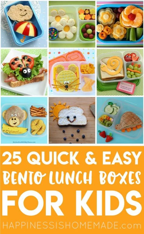 Easy Bento Lunch, Poster Shopping, Bento Lunch Box Ideas, Creative School Lunches, Easy Bento, Fun Kid Lunch, Lunch Box Ideas For Kids, Bento Box Lunch For Kids, Kids Locker